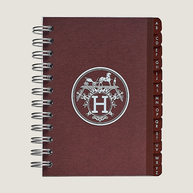 ノートレフィル 《ユリス》 ミニ 罫線 インデックス | Hermès